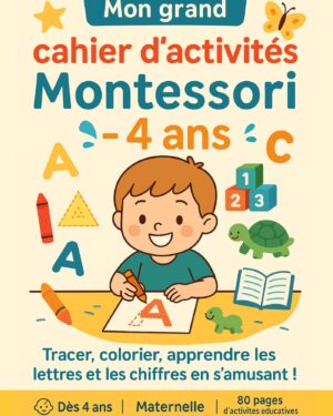 Mon grand cahier d’activités Montessori (E-BOOK)