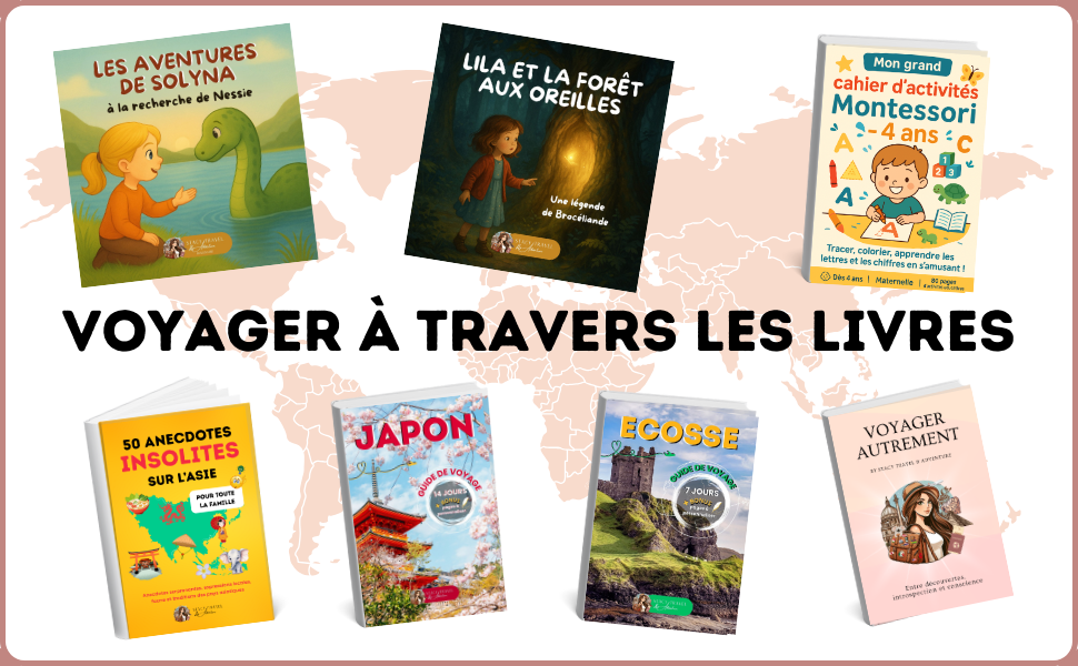 voyager à travers les livres - jeunesse - voyage - éducatif - culturel