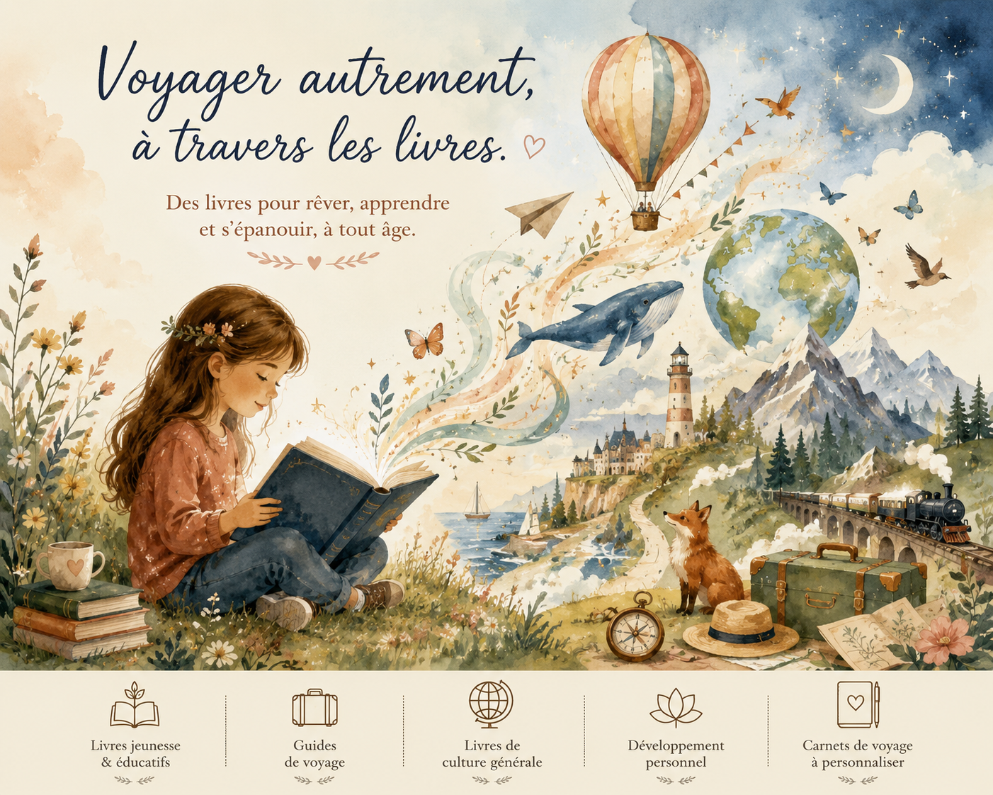 Voyager à Travers les Livres Stacy Travel & Adventure