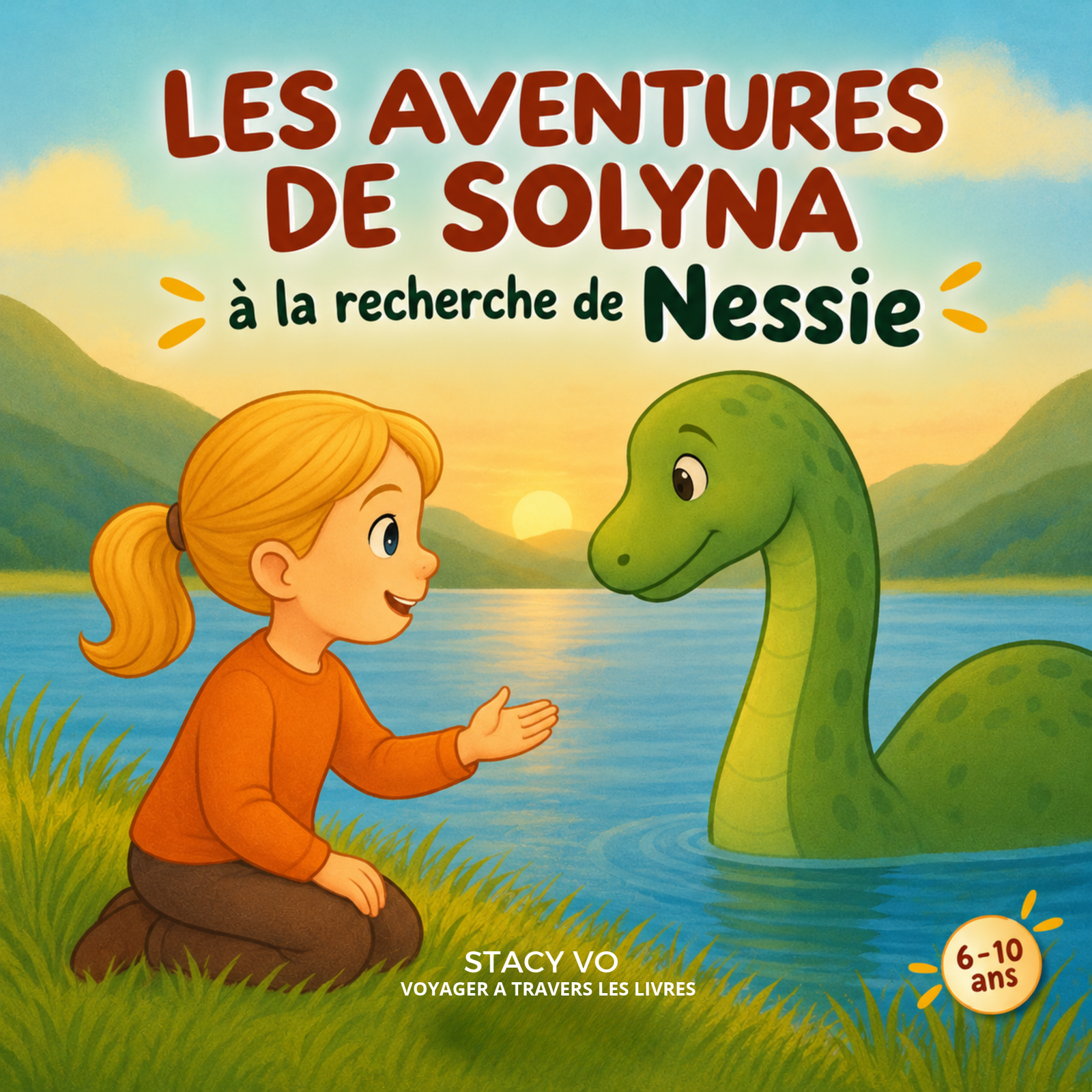 LES AVENTURES DE SOLYNA A LA RECHERCHE DE NESSIE LIVRE JEUNESSE IMAGINAIRE