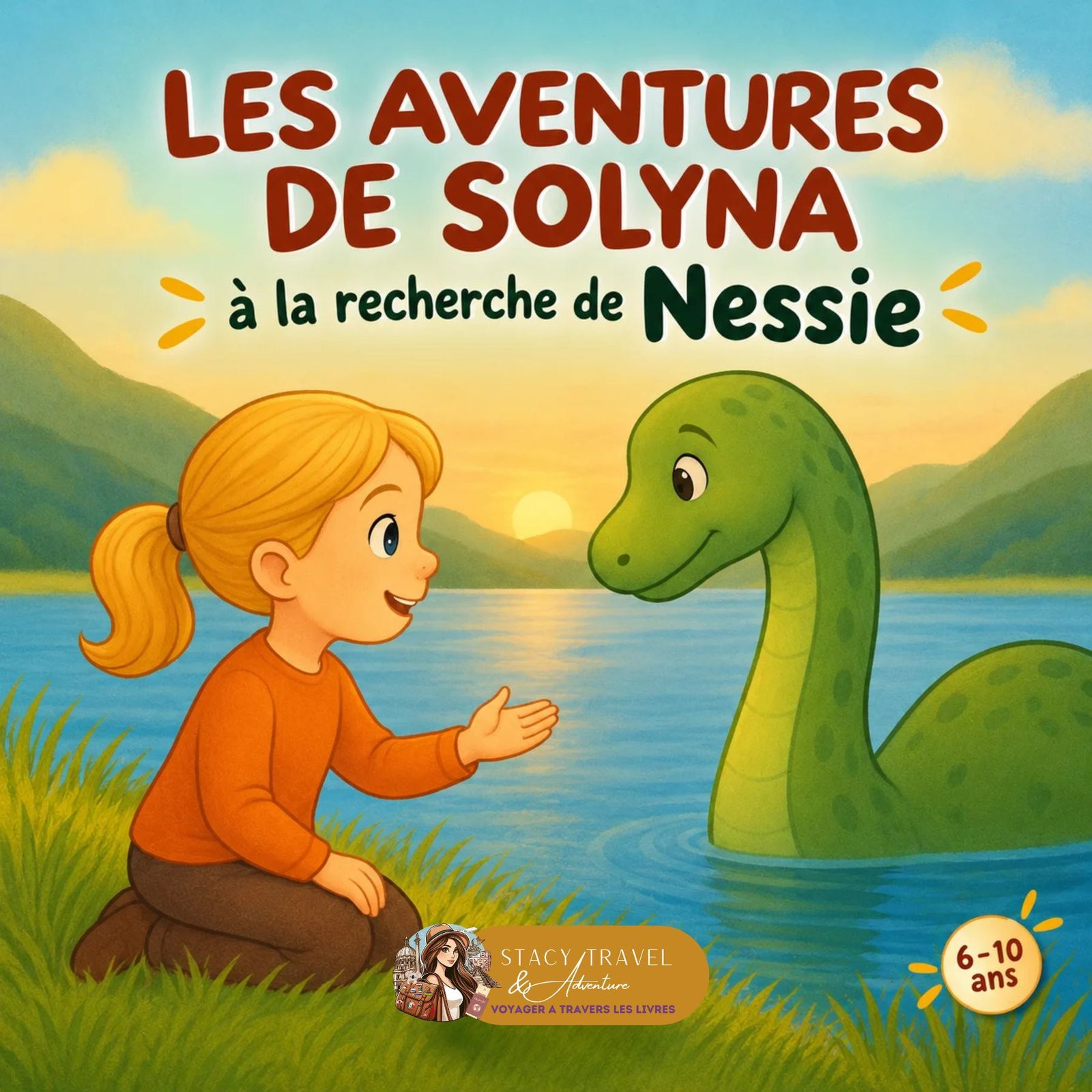 LES AVENTURES DE SOLYNA A LA RECHERCHE DE NESSIE LIVRE JEUNESSE IMAGINAIRE